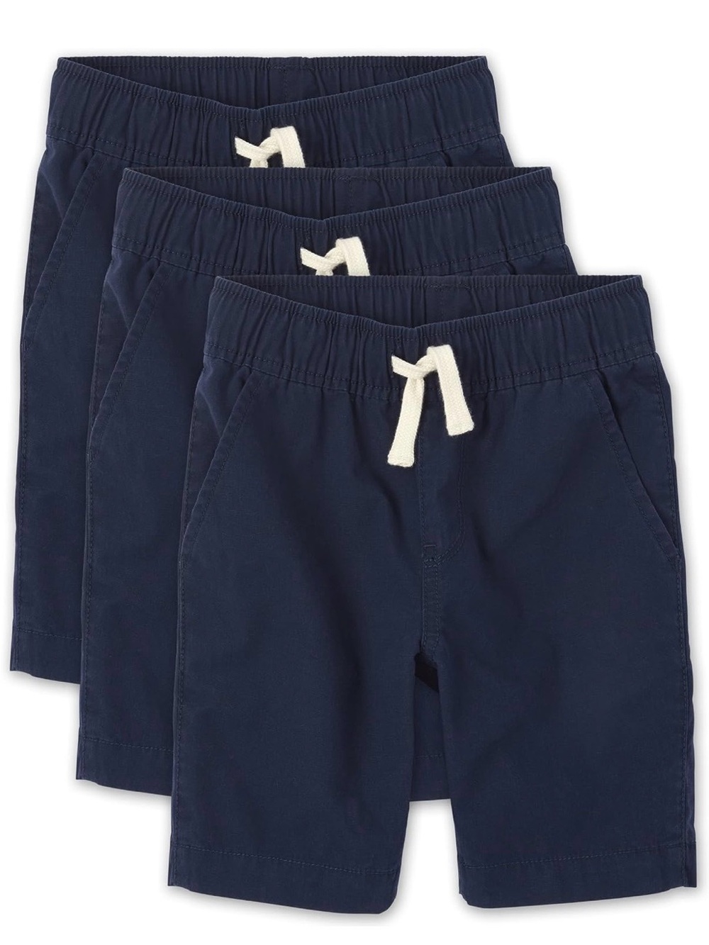 4T The Children’s Place boys pull on Navy Blue Shorts bundle lot of 3 Sz 4 boy